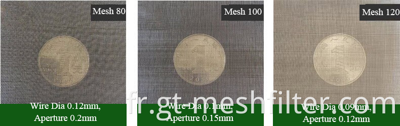 12 x 64 Mesh Plain Inverse inverse néerland